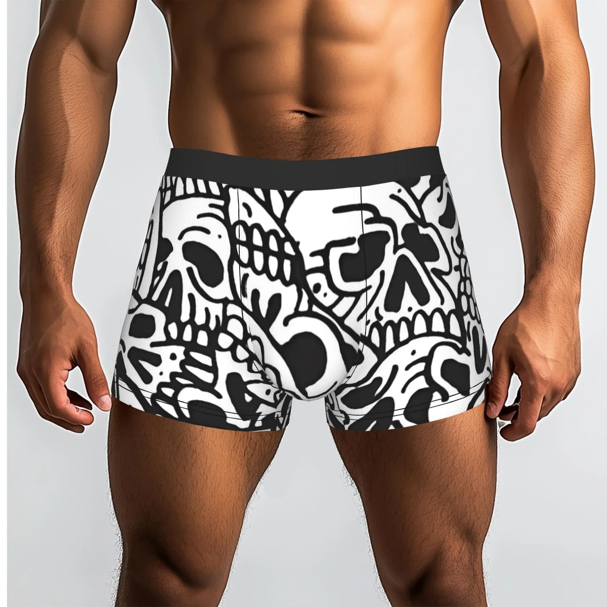 Bone Underpants Breathbale Panties Men's Underwear Comfortable Shorts Boxer Briefs