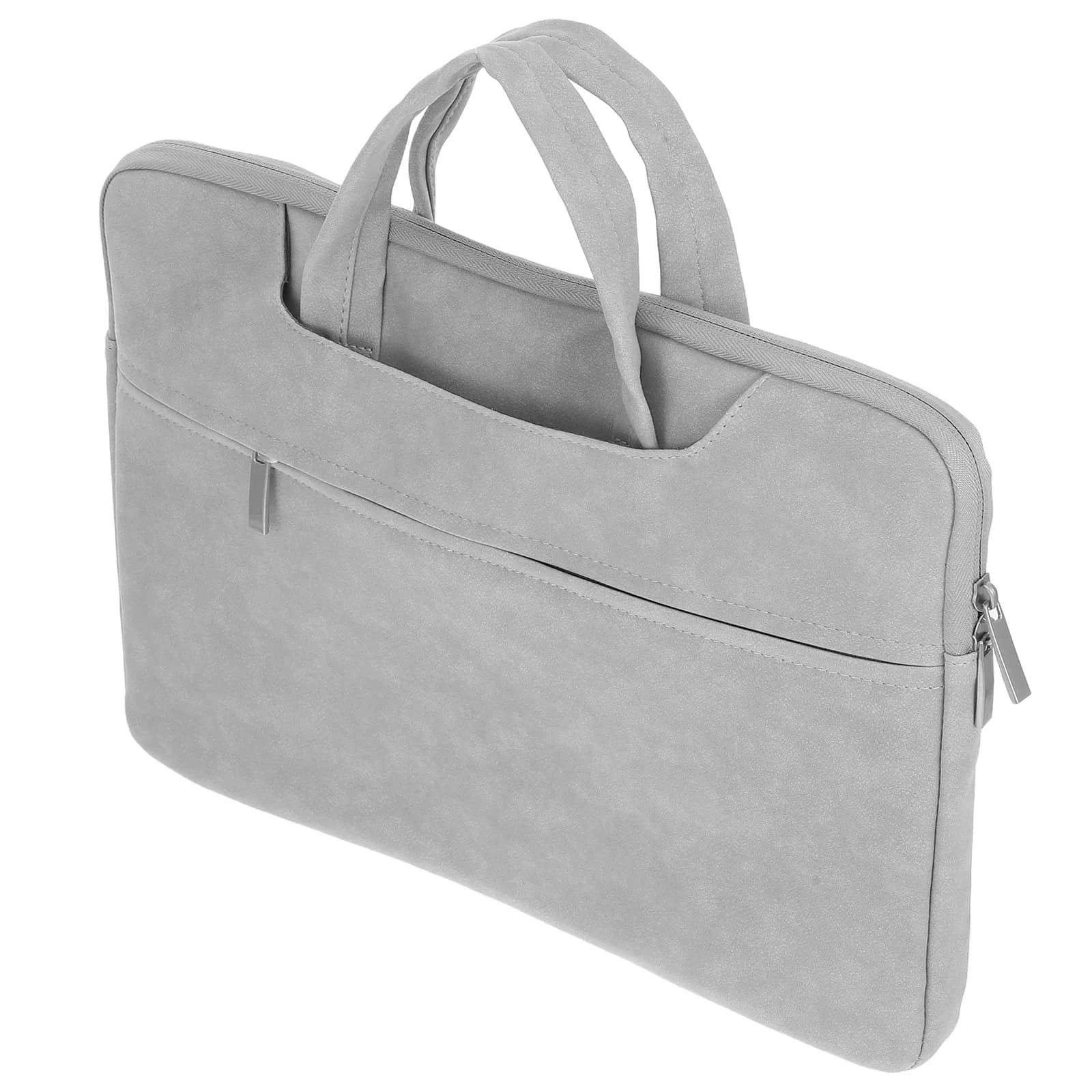 Borsa per Laptop in PU da 14 Pollici, Custodia Protettiva Sottile con Manico, Valigetta Portatile da Viaggio e Lavoro per Uomini e Donne