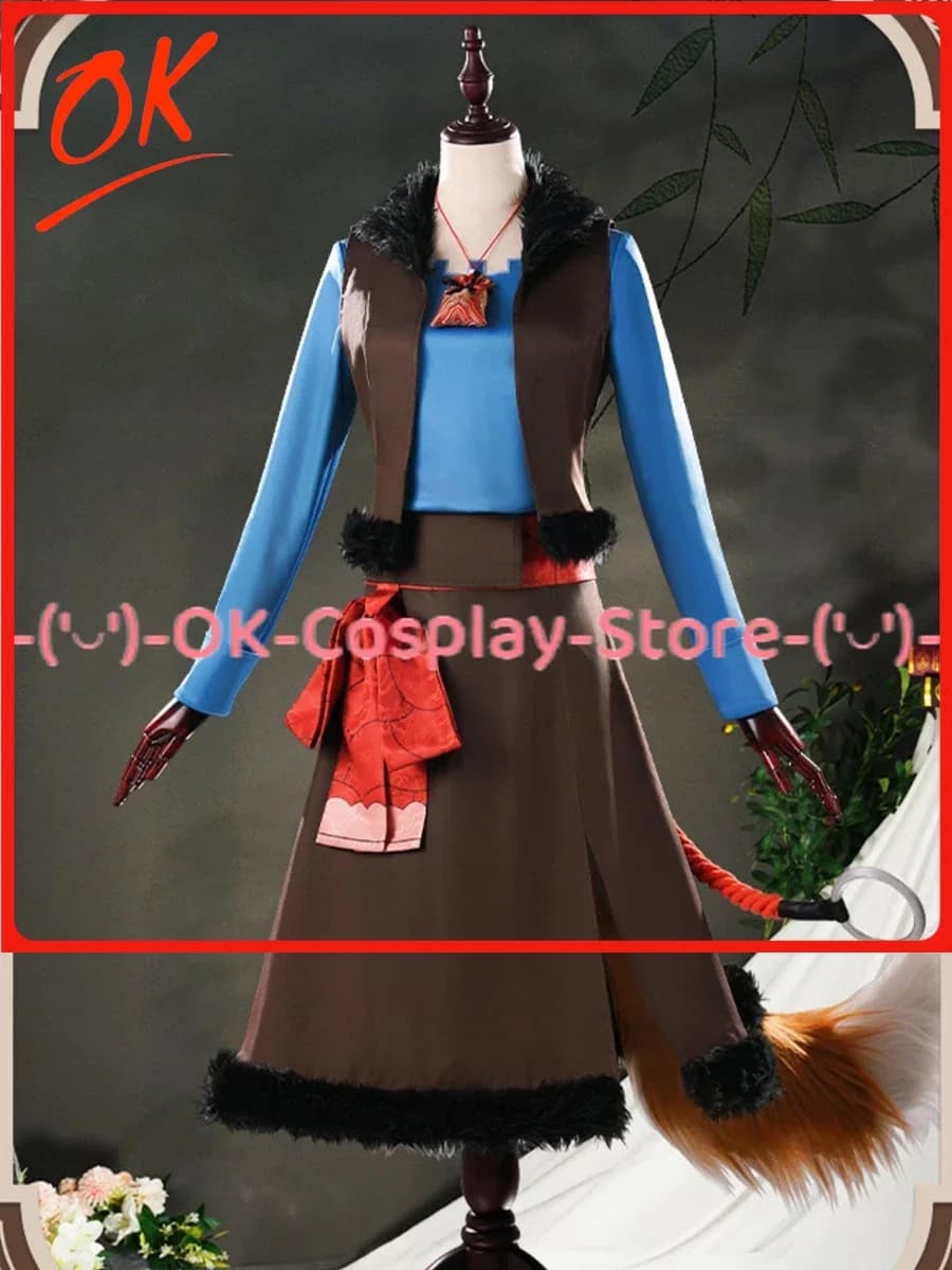 [Personalizzato] Costume cosplay Holo Anime Spice and Wolf Vestito cosplay Abiti da festa Abiti uniformi di carnevale di Halloween Abiti anime