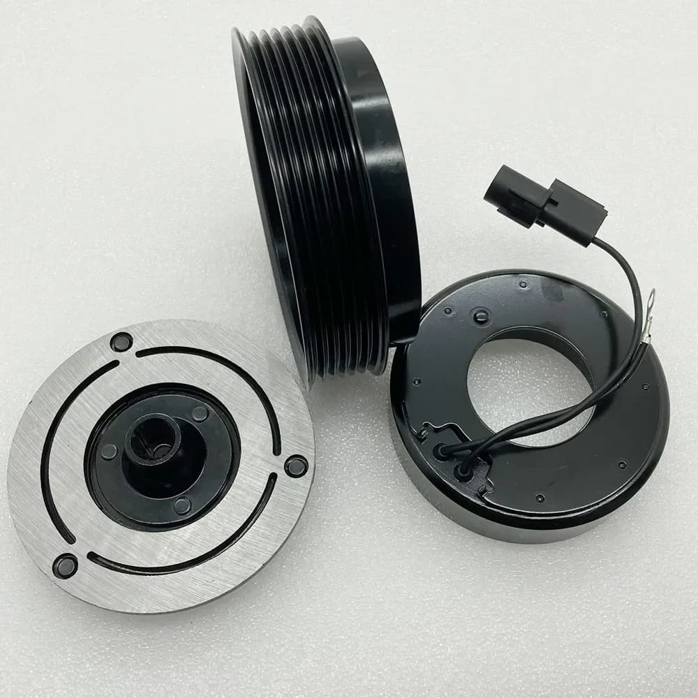 Puleggia frizione compressore aria condizionata AC A/C per Hyundai SANTA FE II CM 2.2 97701-2B400 97701-2B450 977012 B400 977012 B450