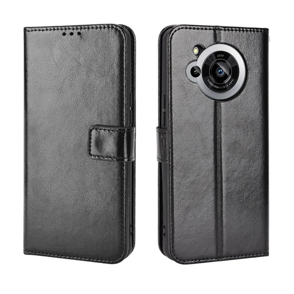 Per Sharp Aquos R7 Custodia di lusso Flip Portafoglio in pelle PU Custodia con cordino per Sharp AquosR7 R 7 Borse per telefono