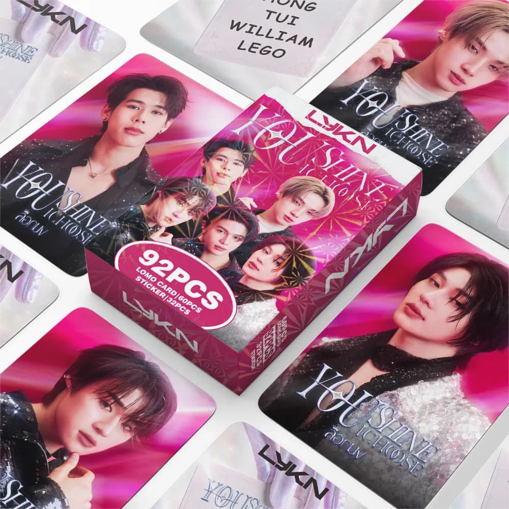 92PCS LYKN LOMO Card Set Photo Cards for Sticker Book Scrapbooking Collection Gift