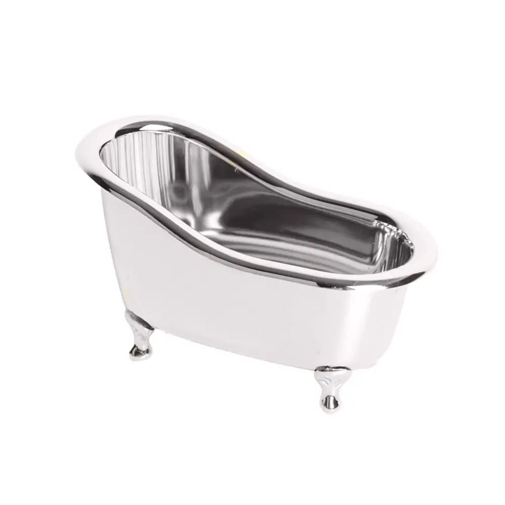 Silver Red Wastebasket Great Gifts Jewelry Soap Sundries Storage Box Comestics Container Makeup Organizer Sundry Storage Case