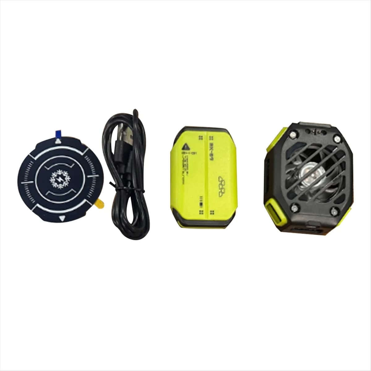 X111 Radiatore ventola di raffreddamento a semiconduttore magnetico per telefono con dispositivo di raffreddamento di gioco regolabile a 7 marce per IOS Android universale