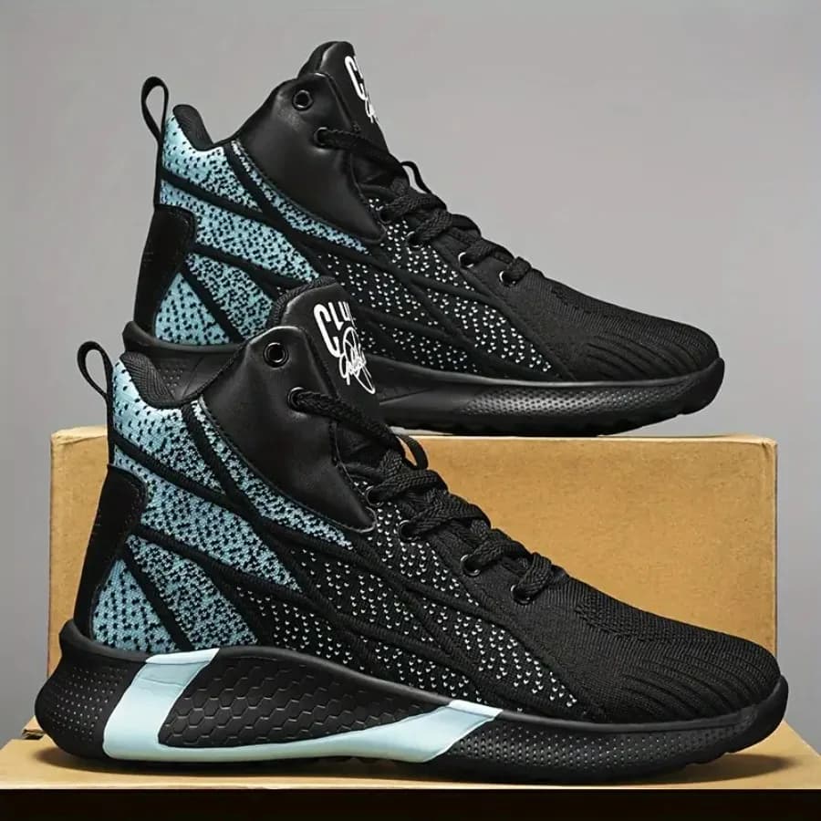 Sneakers alte da uomo - Scarpe casual traspiranti ed eleganti per tutte le stagioni