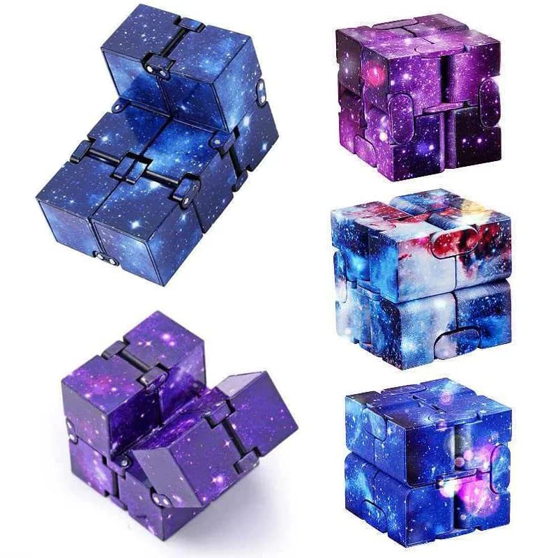 Infinity Cube Flip ADHD Toys Anxiety Relieve Stress Kids Boys Girls Birthday Christmas Party Favors Stocking Stuffers Gifts