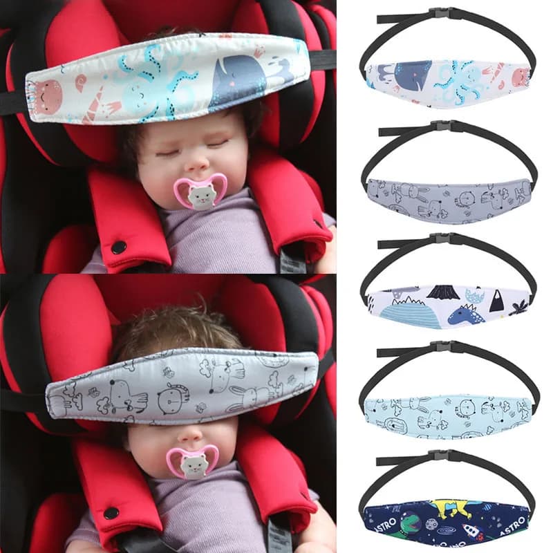 vvocci Belt Fastening Infant Baby Car Seat Head Support Children Belt Adjustable Playpens Sleep Positioner Baby Saftey Pillows