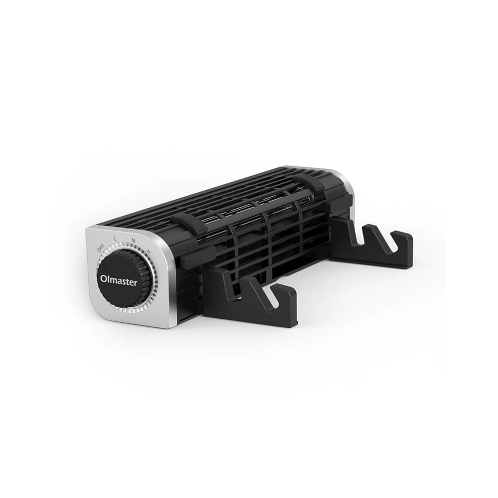 Olmaster CF-1691 Ventola di raffreddamento USB Supporto per laptop Ventola Notebook Computer Dispositivo di raffreddamento del telefono Staffa per ventola ad asse orizzontale Dispositivo di raffreddamento nero