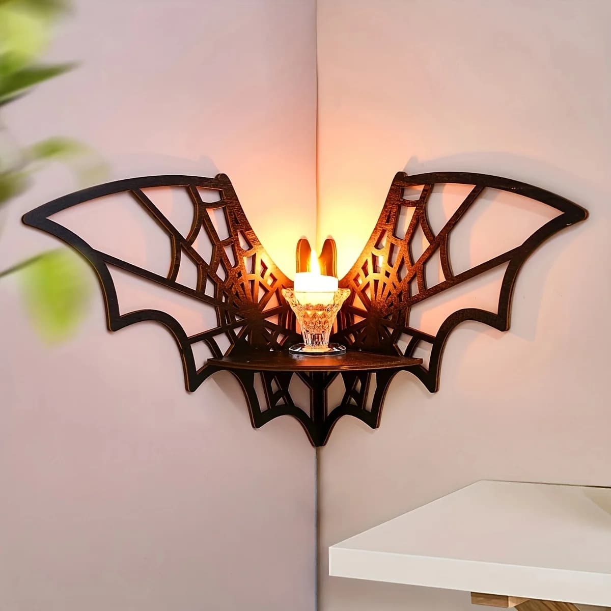 1 Pezzo Mensola Espositiva Galleggiante a Forma di Animale, Mensola Angolare da Parete con Design Creativo per Decorazione Domestica a Tema