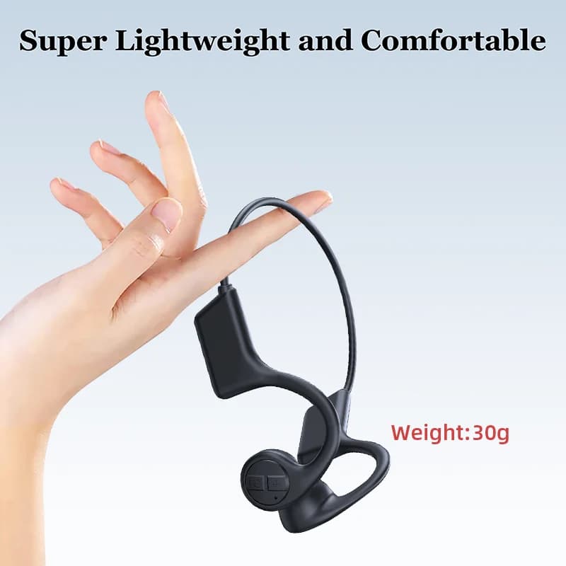 Bone Conduction Headphones Bluetooth Wireless Headphone Sports Headset Noise Reduction Tech Waterproof Open Ear