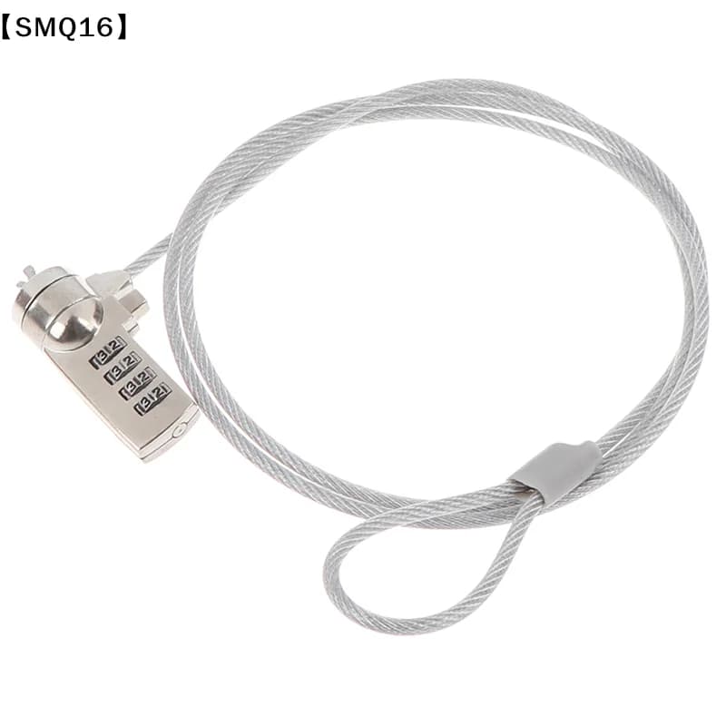 4 Digit security password computer lock anti-theft chain for notebook pc laptop【SMQ】