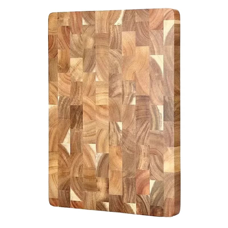 Hot-selling high-quality walnut cutting board professional butcher block end grain wood cutting board end splicing board