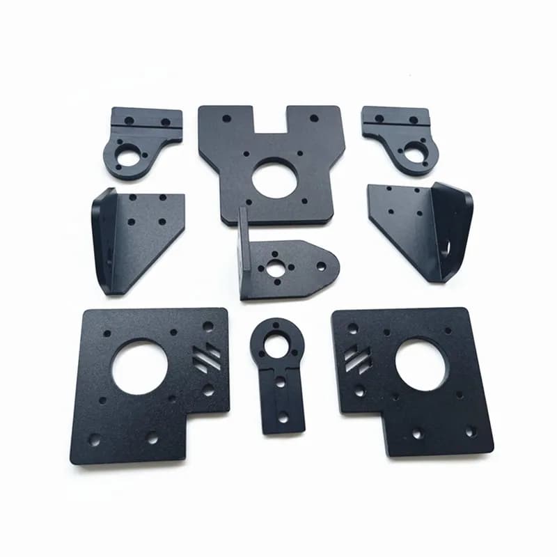 9 pcs/set VORON Trident 1.9 metal parts of the Z axis, CNC-part 3D printer process