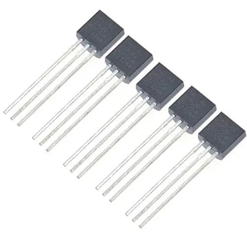 Sensore di temperatura termometro Dallas DS18B20 18B20 TO-92 da 5 pezzi