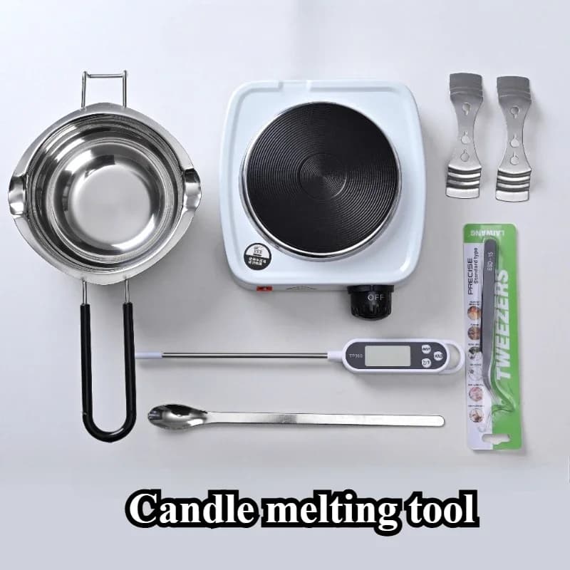 Candela profumata per fusione di cera, stufa elettrica, termometro, modellazione creativa fai da te, candela Iceberg/foglio di cera, strumenti per la creazione di