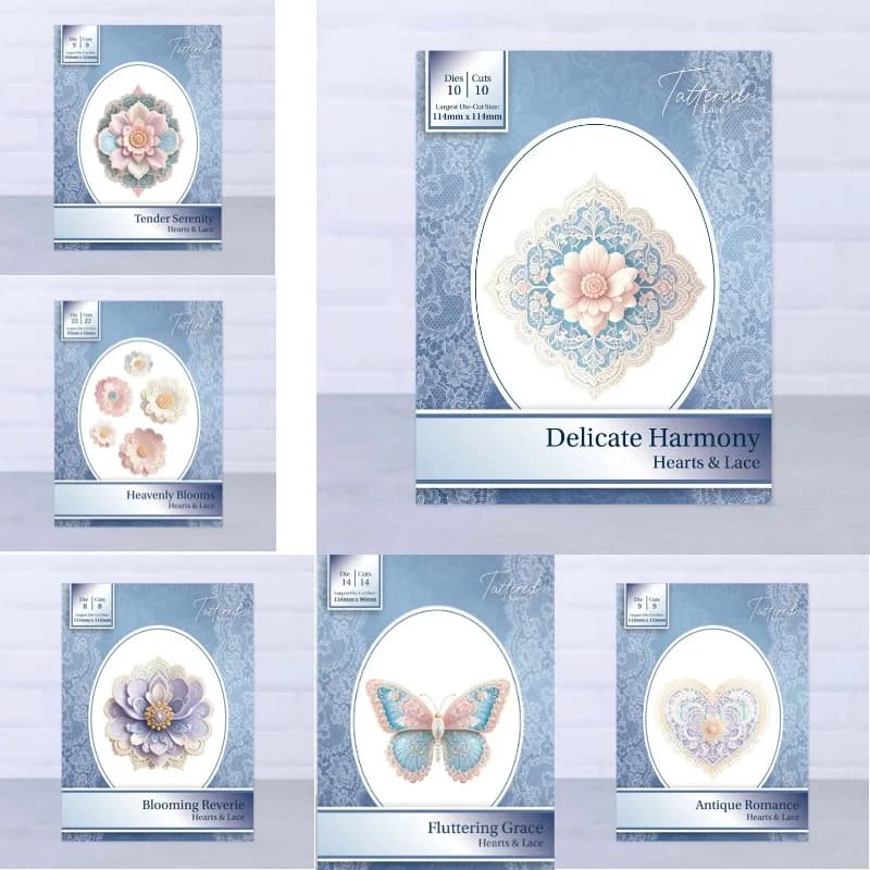 Amore Antico Romance Fustelle Scrapbook Diario Decorazione Stencil Modello di goffratura Biglietto d'auguri fai da te fatto a mano 2025 nuovo