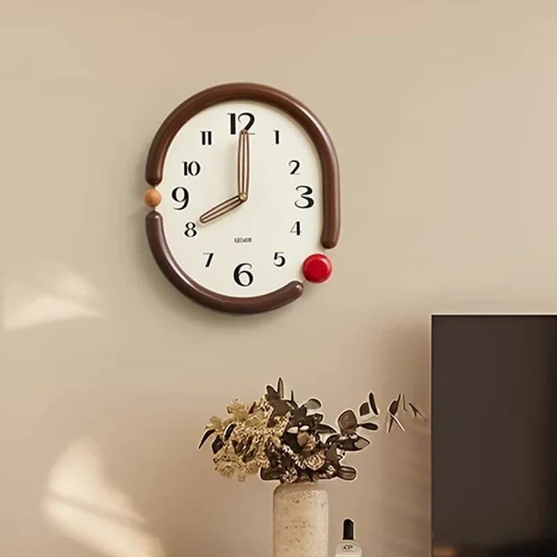 Orologio da Parete a Pendolo per Soggiorno, Orologio da Parete Creativo e Moderno, Silenzioso, di Lusso, per Camera da Letto, Elegante Decorazione per la Casa