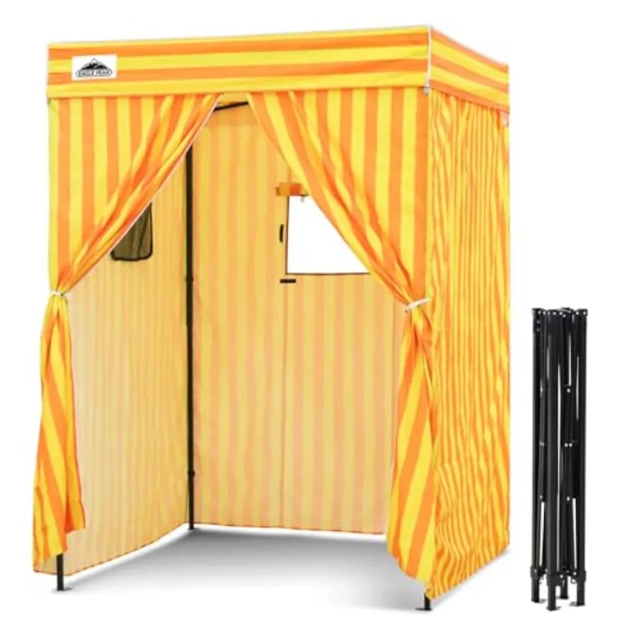 Tendone Pop-up Compatto 5x5 Flex - Spogliatoio Portatile per Interni, Servizi Fotografici di Moda, Campeggio o Piscina