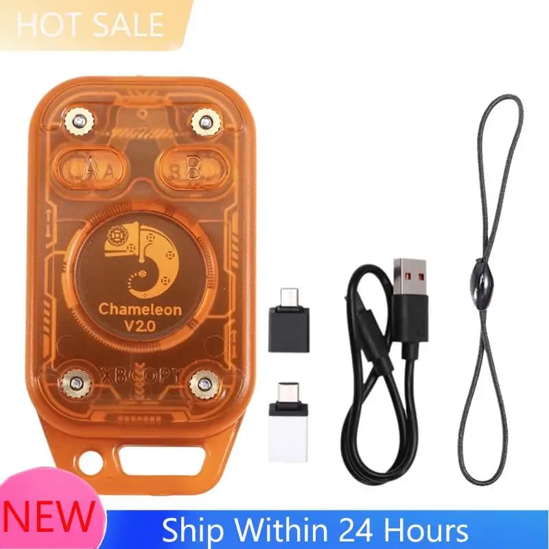 【DISPONIBILE】Emulatore di Chip Smart Chameleon V2.0, Lettore RFID 125Khz 13.56Mhz, Decodificatore e Duplicatore di Carte NFC, Smart Card V2.0