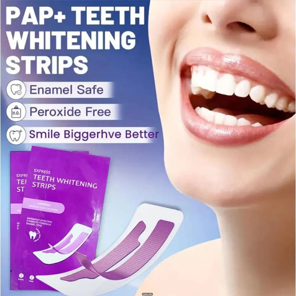 Coloring Strips 7D Purple, Teeth Whitening Strips, Whitening Tools, Brightening Strips and Whitenings, Remove Yellowing