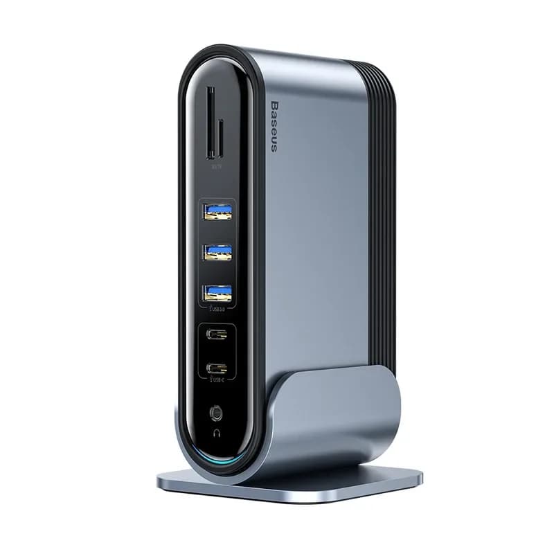 17 in 1 Hub Tipo C a HDMI VGA Adattatore RJ45 Lan Ethernet SD TF PD USB3.0 Jack da 3,5 mm Audio Video USB c Hub Accessori per computer