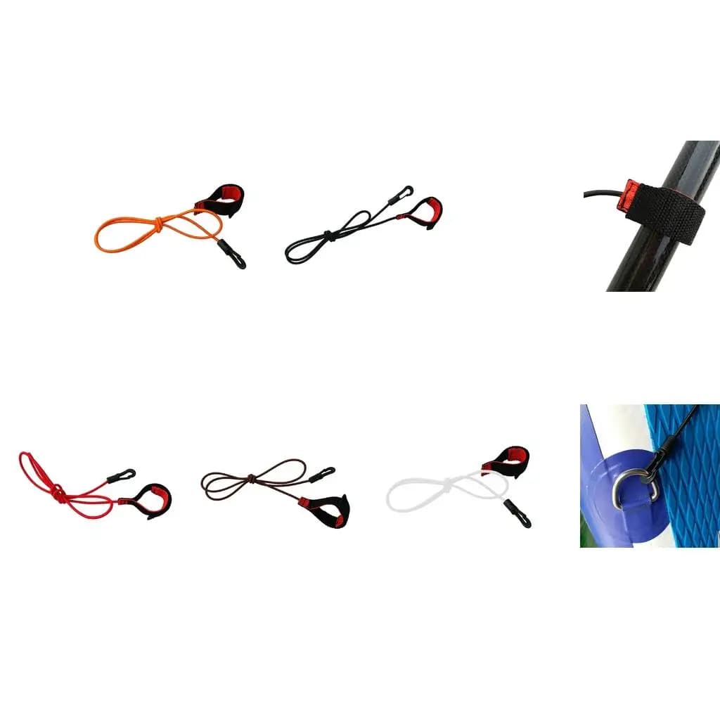 Corda Elastica di Sicurezza per Kayak, Canoa, Paddle Board, Laccio per Canna da Pesca, Cordino di Sicurezza per Nautica