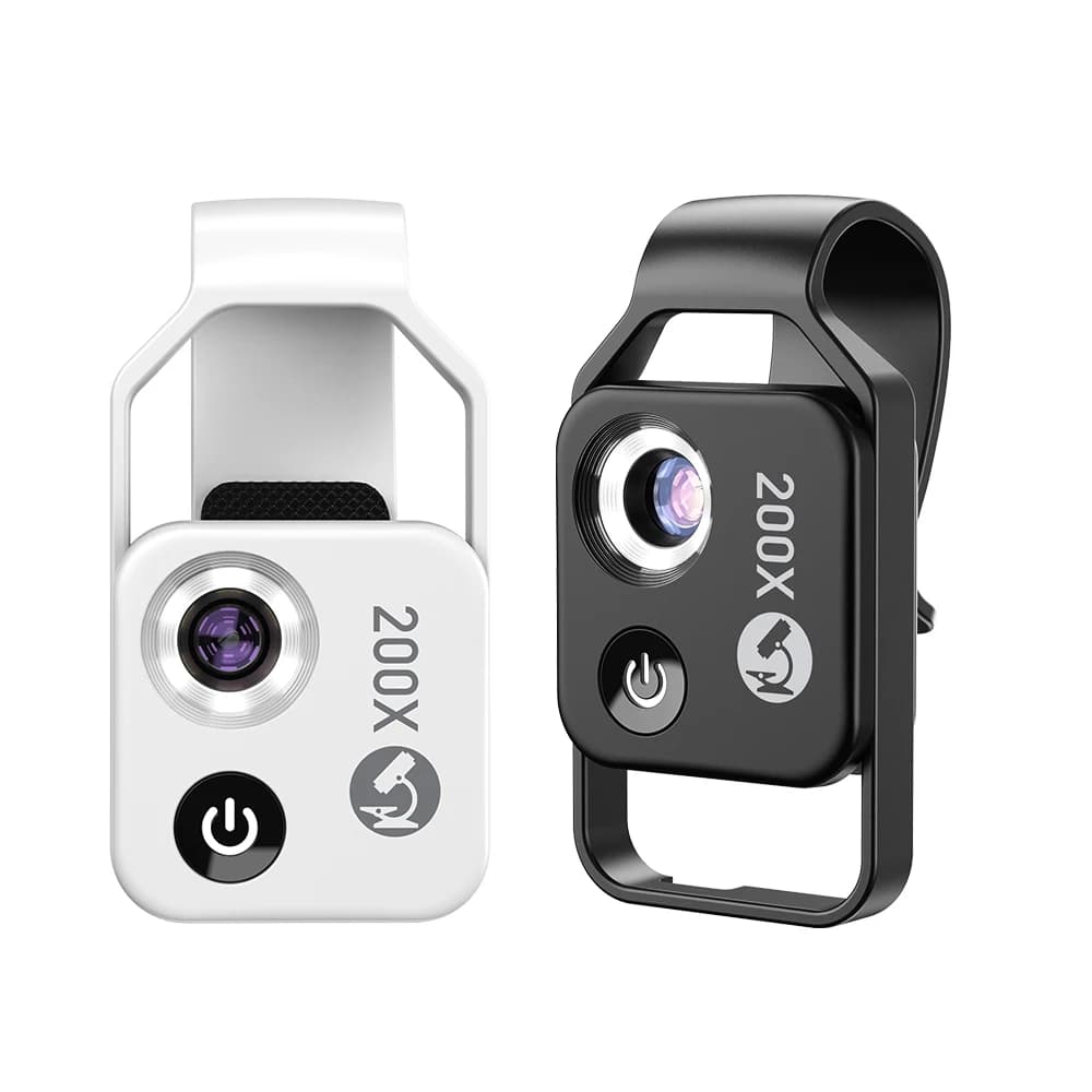 APEXEL 200X Obiettivo per microscopio per fotocamera del telefono HD Potente obiettivo per telescopio per cellulare Microscopio digitale portatile Telefono Macro Lentes