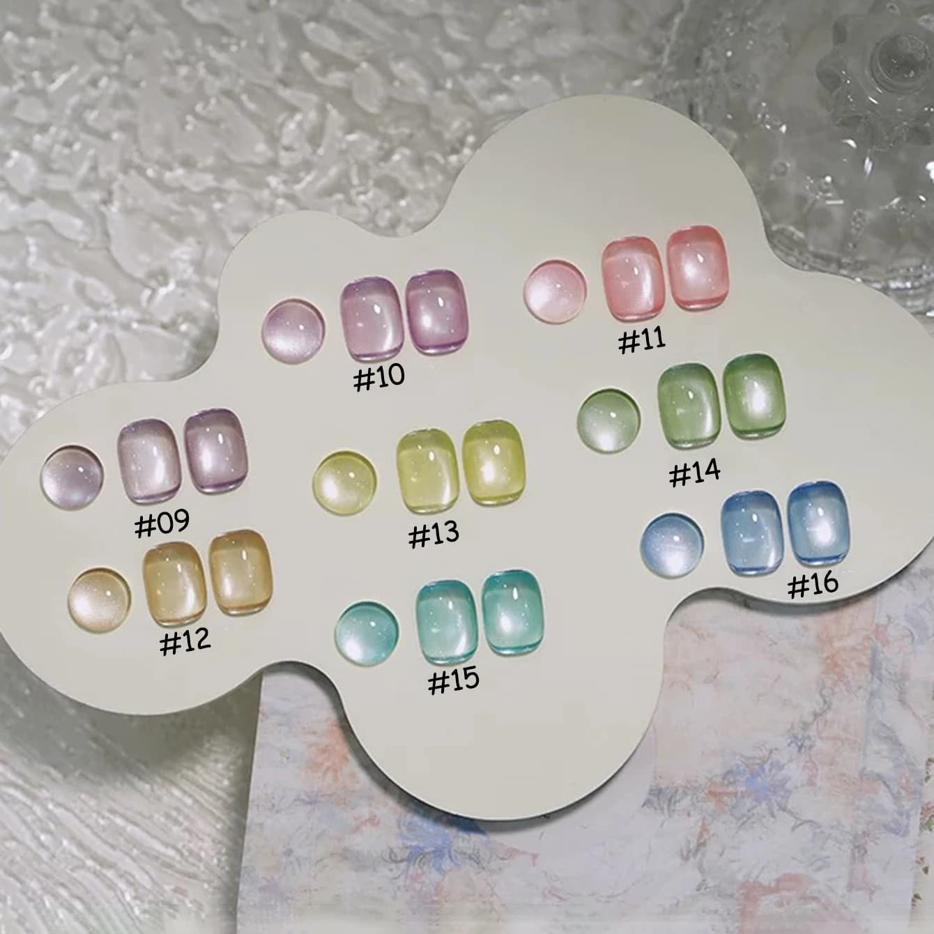WS 10ML Smalto Semipermanente Magnetico Effetto Gatto per Unghie, Collezione Primavera Estate 2026, Gel per Manicure Fai da Te, Nail Art