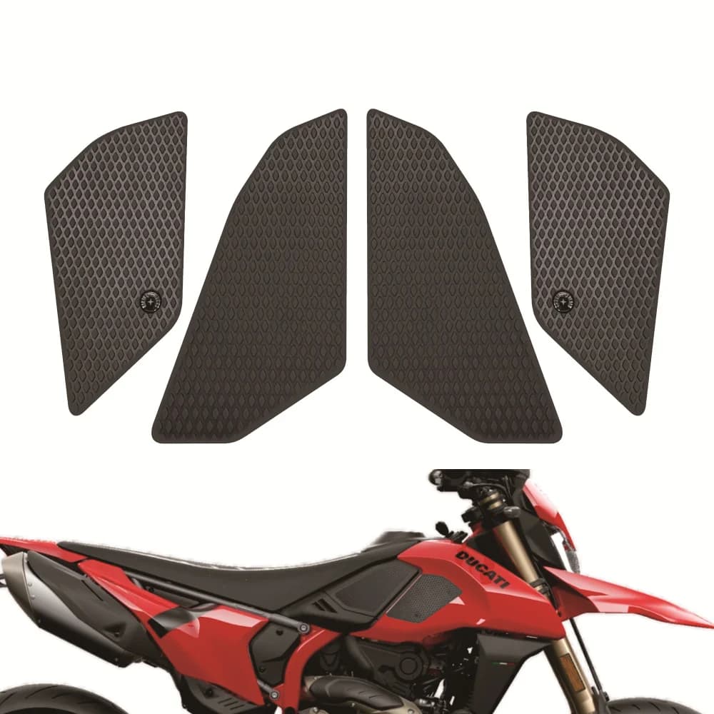 Moto Serbatoio Trazione Pad Anti Slip Adesivo Gas Ginocchio Grip Protector Per Ducati Hypermotard 698 Mono RVE 2025