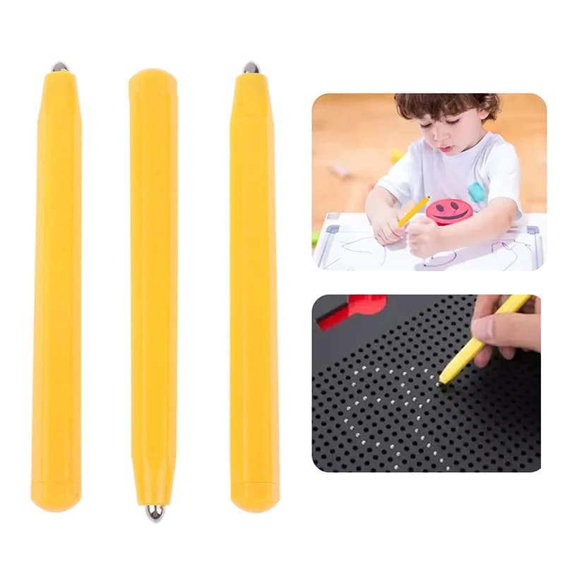 1/3 Pezzi Penna Stilo per Disegno, Ricambio per Tavoletta, per Bambini, Scrittura, Pittura, Disegno a Punti, Doodle, Giocattolo Antistress per Bambini, Penna Touch Riutilizzabile per Tablet