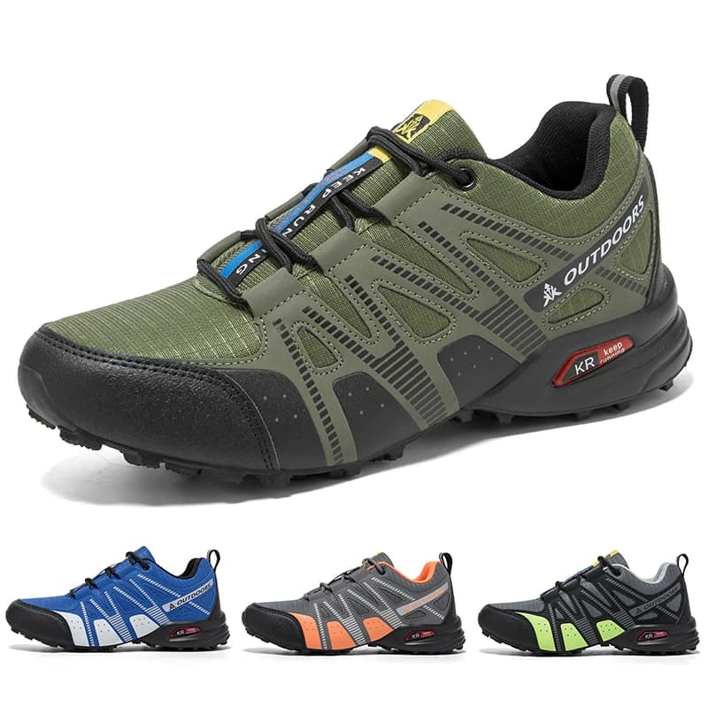 Men's Hiking Shoes Outdoor Non-Slip Wear-resistant Cycling Shoes Men Camping Trekking Walking Hunting Tactical Sneakers