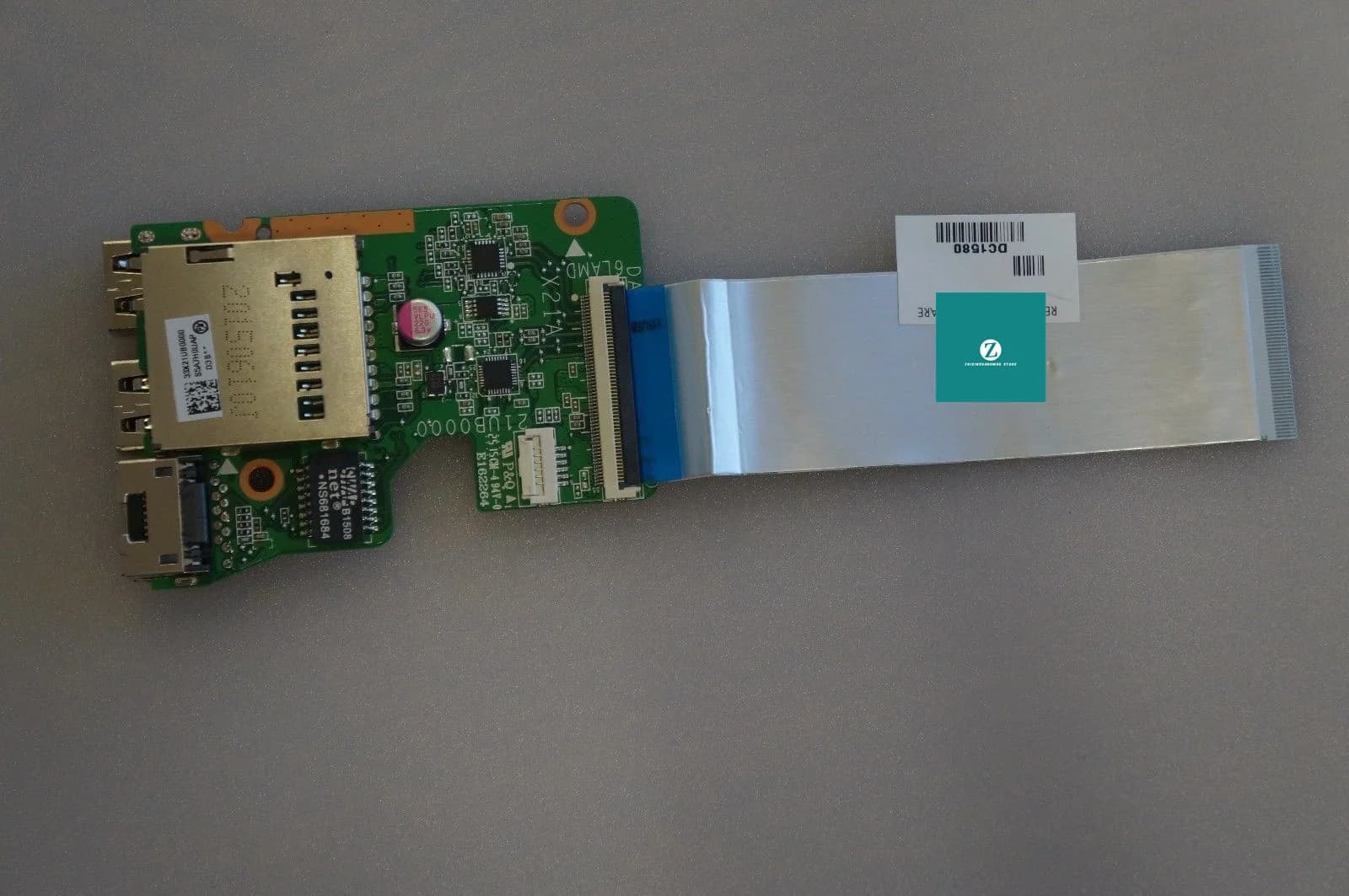 Genuino PER HP Pavilion 14-AB 15-AB 17-AB Doppia Scheda Scheda SD USB W Cavo DAX11ATB6D0 DAX21ATB6D0