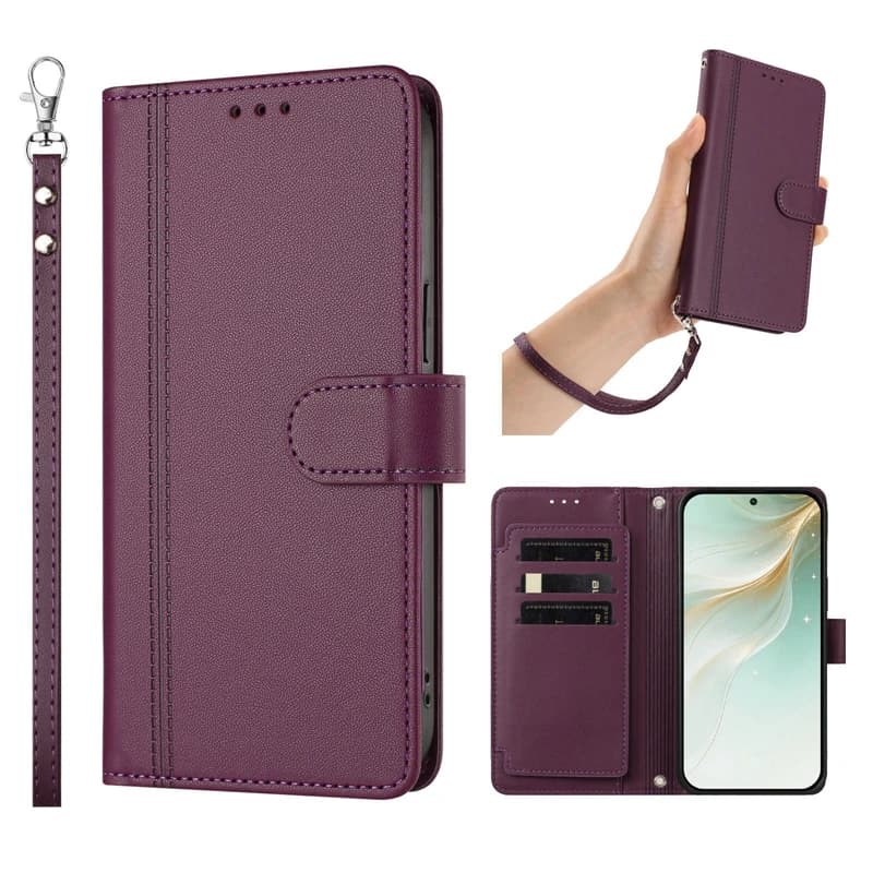 Leather Flip Case For Infinix Hot 60 Pro+ 50 Pro Plus 40 Pro 60i 50i 40i 30i 20i 20s 30 Play NFC Case Multi 9-Card Wallet Cover