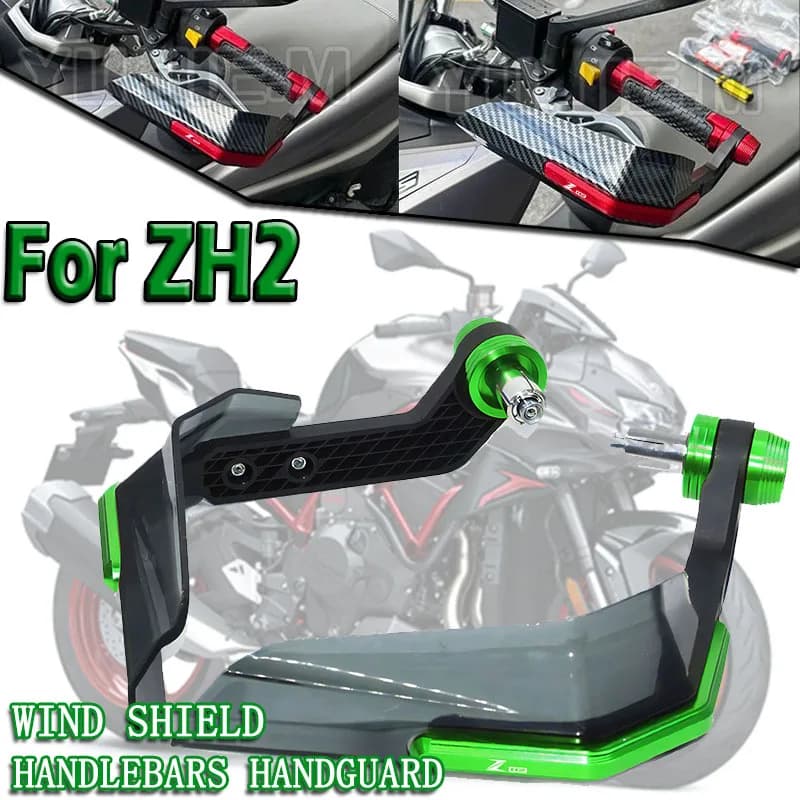 Per Honda ZH2 2019-2025: Paramani Moto con Parabrezza e Protezione Antivento