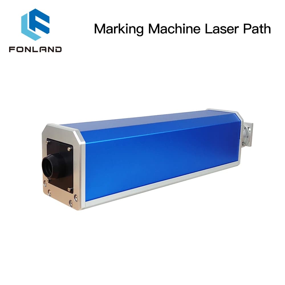 FONLAND Blue Laser Optical Fiber with Optical Path Housing, Raycus MAX JPT Laser Machine Interface for Marking and Engraving