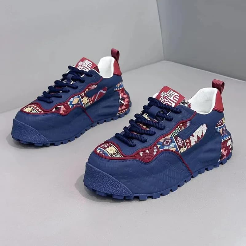 Primavera Autunno Nuove sneakers da uomo di lusso Scarpe casual alla moda con fondo alto e spesso Scarpe sportive da corsa comode e traspiranti