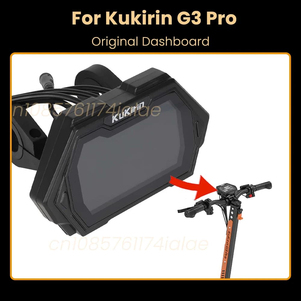Display LCD originale per Kukirin G3 Pro Scooter elettrico Cruscotto TFM13-FEIMI-2 Misuratore digitale Parte di ricambio schermo portatile
