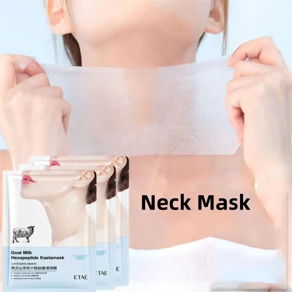 Hydrating Mask for Capra Milk Column with Six Peptides, Collagen Mask for a Lifting Effect and Deep Radiator