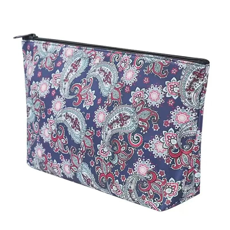 Handheld bag with large capacity for storing mahjong tiles, multifunctional travel toiletry bag, portable storage makeup bag
