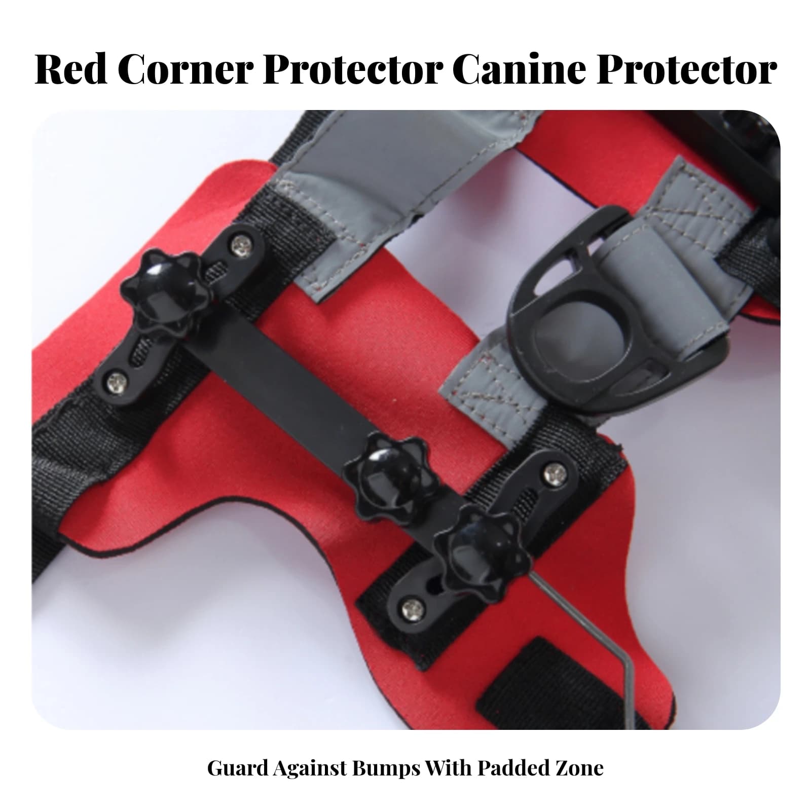 Dog Harness with Bumper Collar Comfortable Blind Dog Guard Harness Padded Pet Gear Soft for Visually Impaired Pets