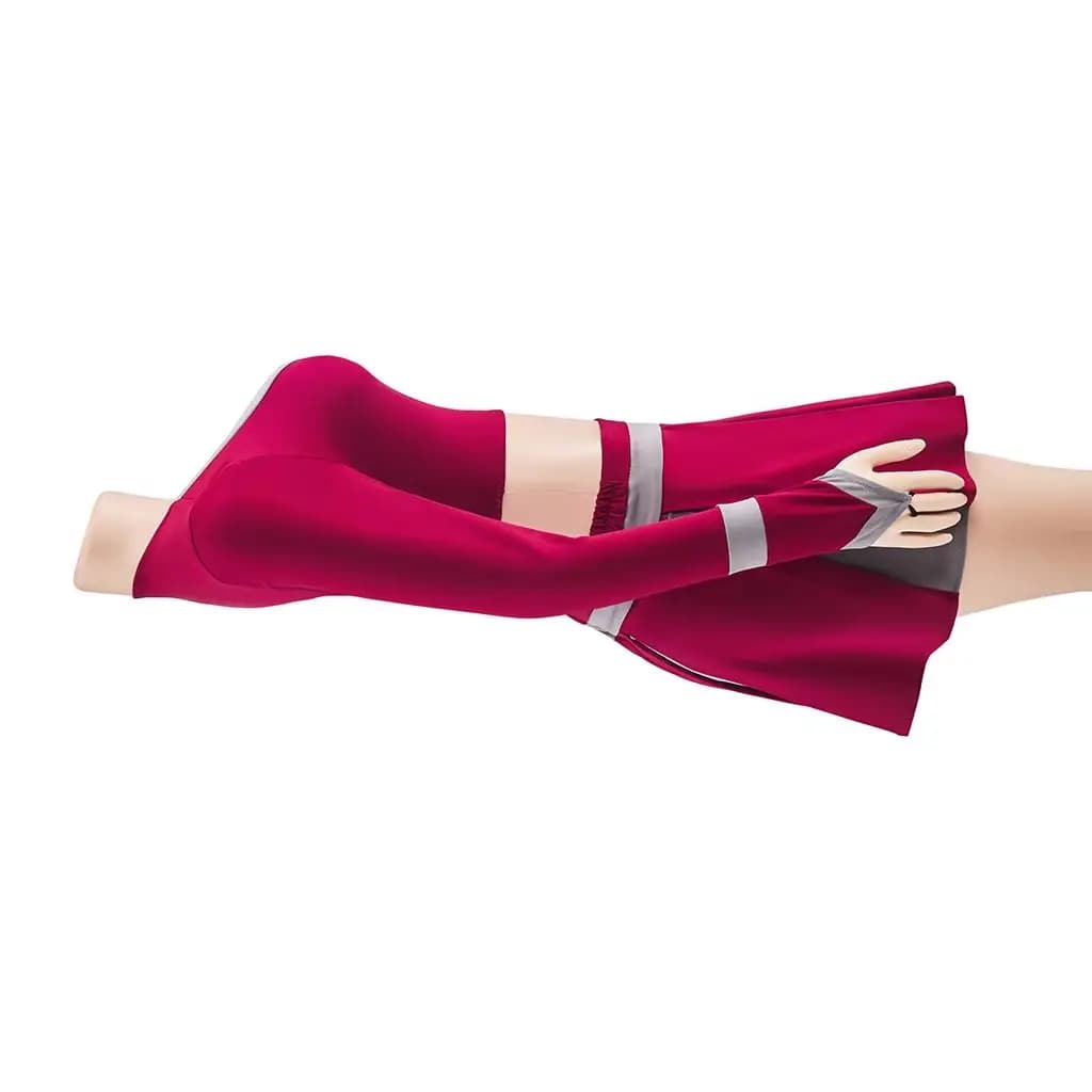Jennifer Check Cosplay Cheerleader Suit Donne sexy Crop Top Gonne a pieghe Abito uniforme Abbigliamento sportivo da competizione per scuole superiori