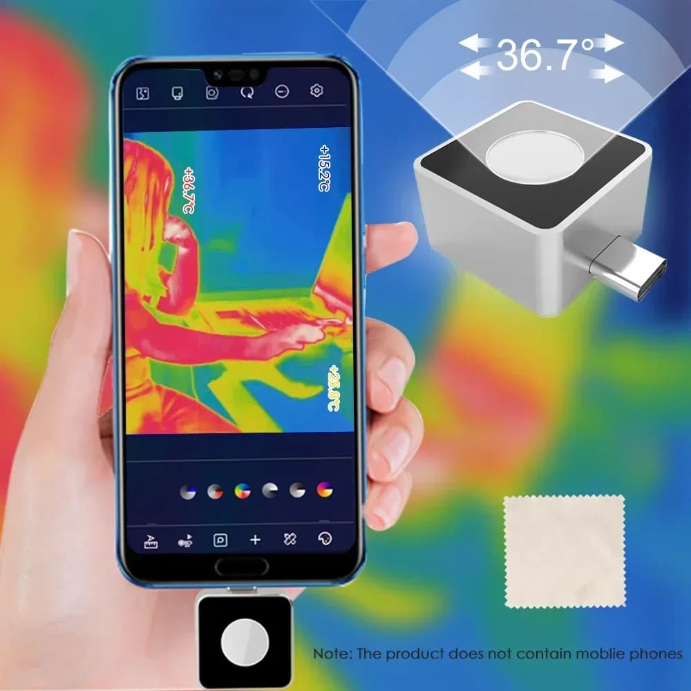 2026unique NOYAFA NF-586 Mobile Thermal Camera for Android Phone Infrared Thermal Imager Industrial Inspection Heat Loss Detecti