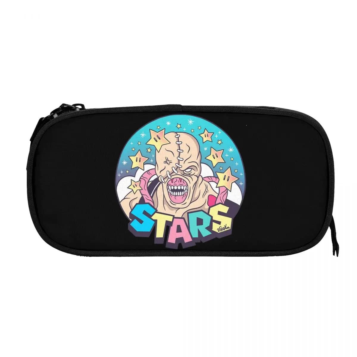 Astuccio Nemesis STARS Resident Evil, grazioso astuccio portapenne per studenti, grande capacità, per materiale scolastico e cosmetici