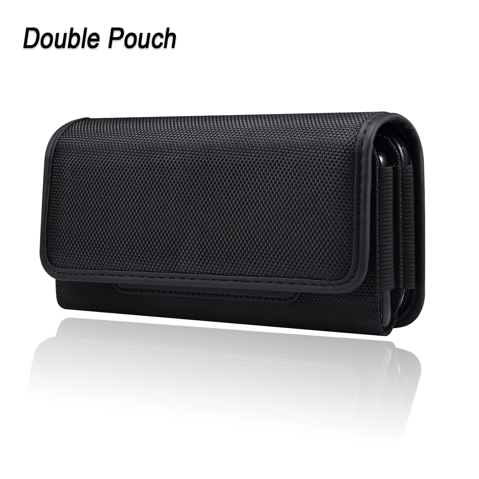 Universale Dual 2 Pouch Due Clip da cintura per telefono Custodia per Samsung S24 S23 Ultra S22 Plus S21 FE A55 A54 A53 Custodia per marsupio da uomo