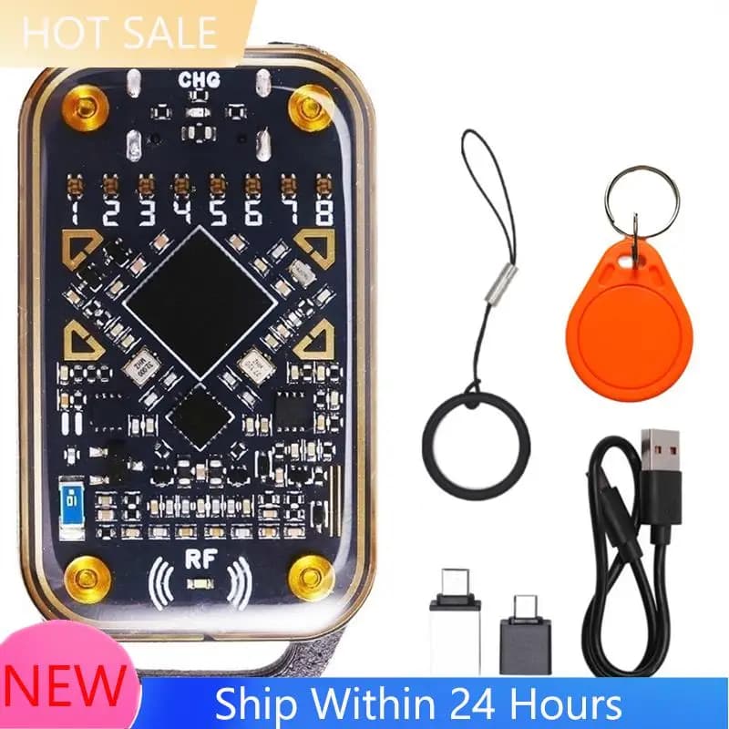 【DISPONIBILE】Lettore di Chip RFID Chameleon Ultra + Duplicatore NFC CUID per Portachiavi ID IC 125K 13.56Mhz, Emulatore di Smart Card