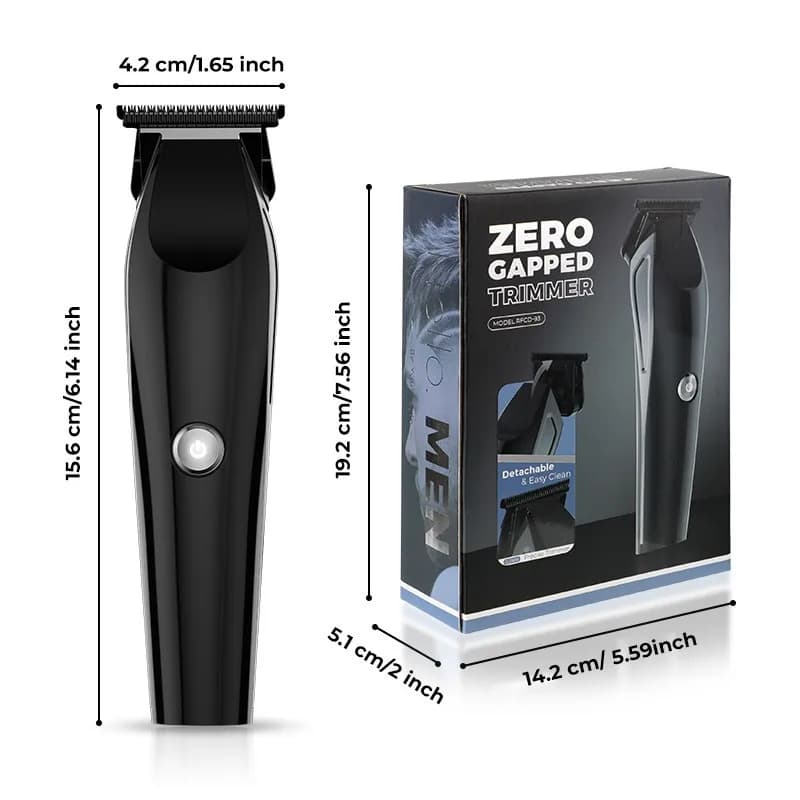 Wireless electric haircut, professional haircut, multifunctional men's shaver with integrated vacuum suction function
