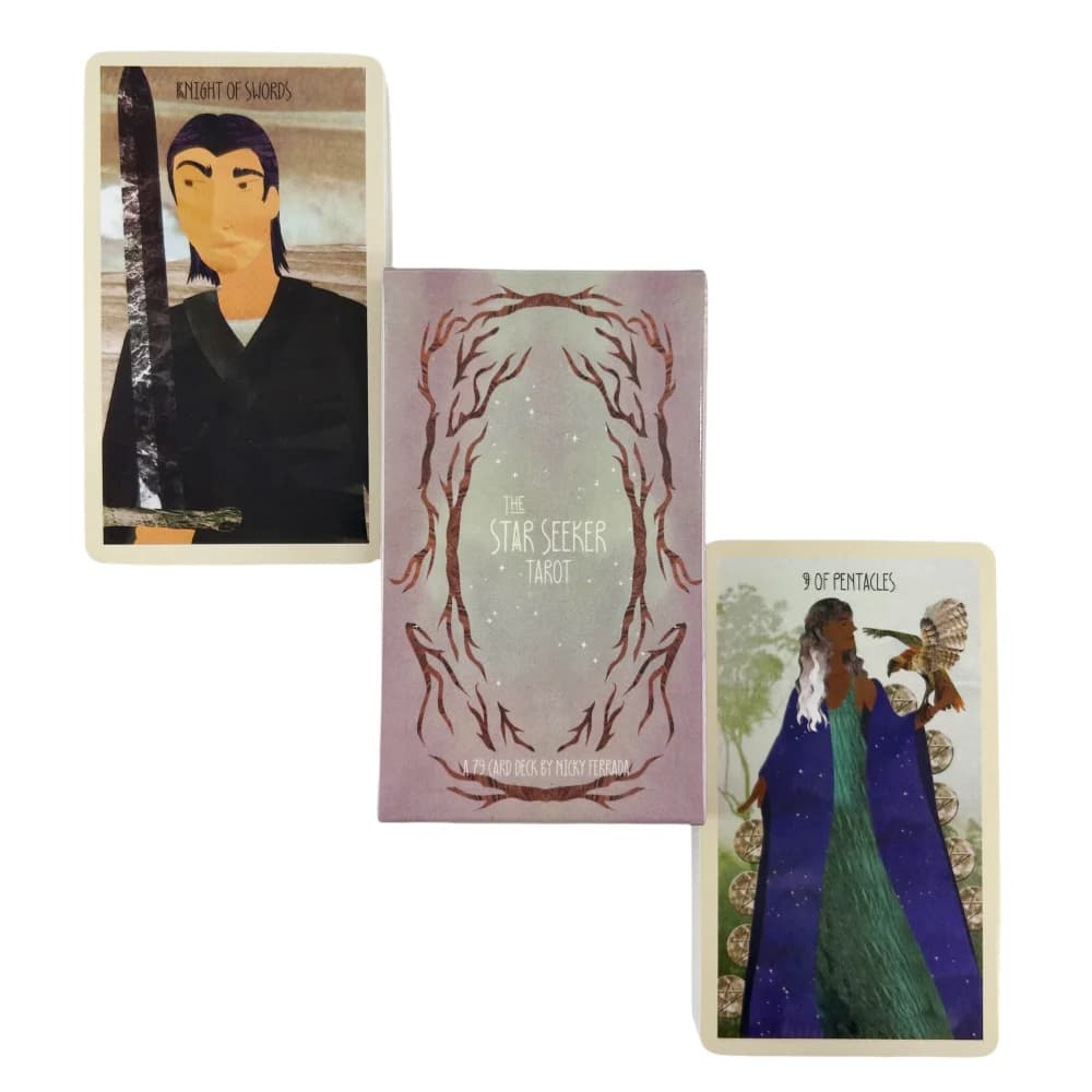 The Star Seeker Tarot Cards Fortune Telling Oracle Training Deck Entertainment Board Game Party Edition