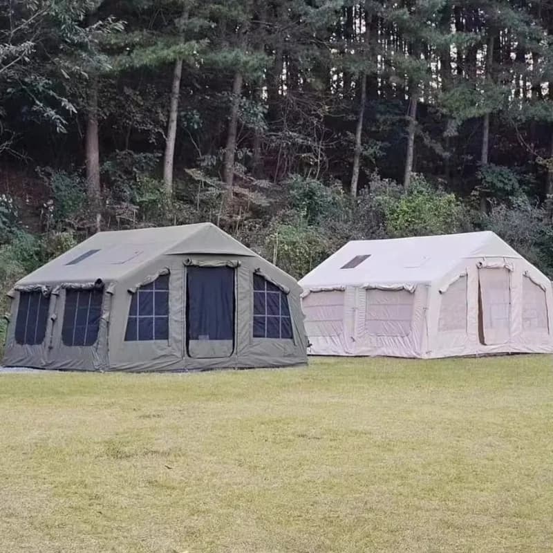 2026 13.68 Glamping Grandi tende gonfiabili calde Tenda da campeggio per famiglie all'aperto per viaggi
