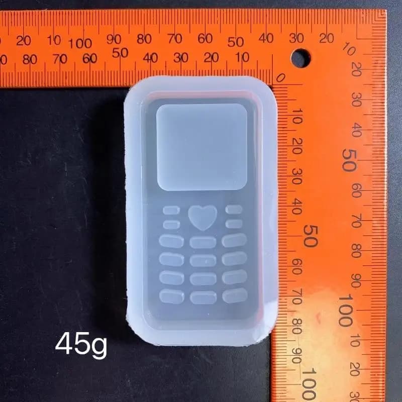 195C Resin Shaker Mold Silicone Casting Molds Epoxy Mold for Pendant Charms