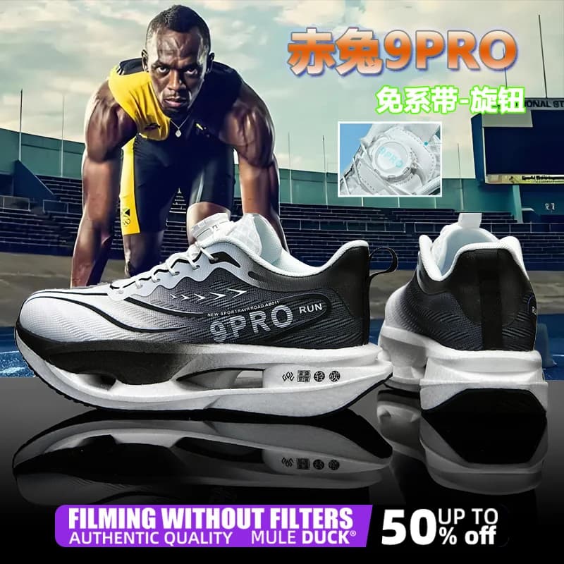 Specialities Sports Running Shoes with Carbon Plate Marathon Air Cushion Man Breathable Light Woman Comfortable Anti-slip sneakers
